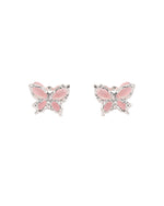 Load image into Gallery viewer, Blush Belle Bow Earrings
