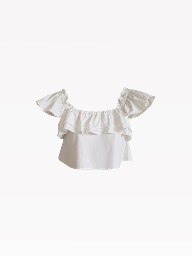 LadyLuxe Flutter Blouse