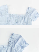 Load image into Gallery viewer, Puff-Sleeve Mini Dress
