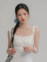 Load image into Gallery viewer, Tie-Shoulder Mini Dress
